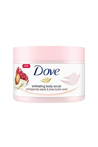 Dove Vücut Peelingi - Nar Çekirdeği & Shea Yağı - 225 ml