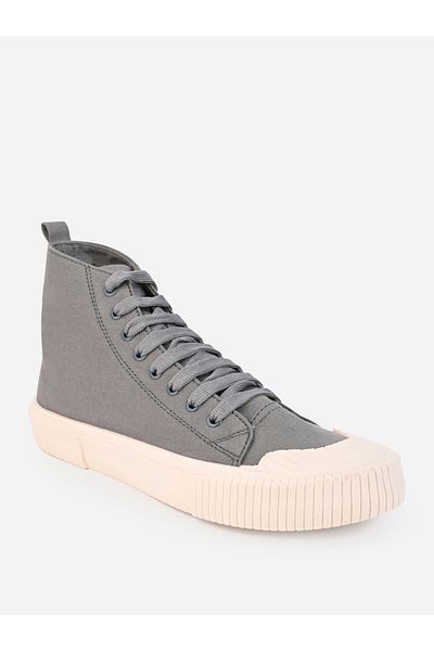 Styli Canvas Lace Up High Top Sneakers
