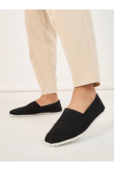 Styli Solid Canvas Espadrille