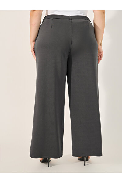 Styli Solid Wide leg tailored trouser