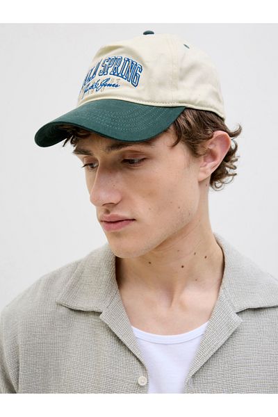 Jack & Jones Embroidered Slogan Cap