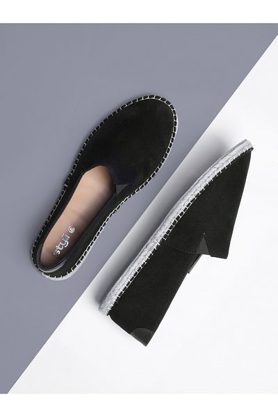 Styli Faux Suede Mule Espadrilles