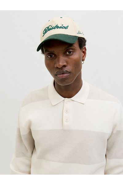 Jack & Jones Embroidered Slogan Cap