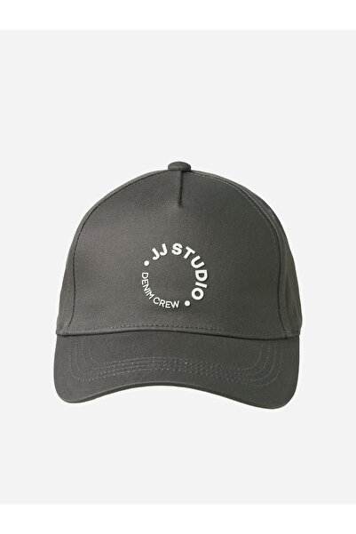 Jack & Jones Slogan Print Baseball Cap