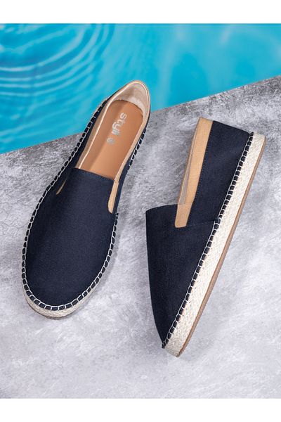 Styli Canvas Slip On Espadrilles