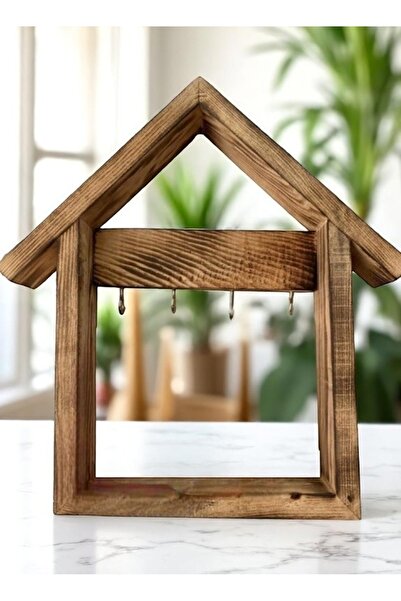 Leur Home Ev Şeklinde Mini Anahtarlık Raf