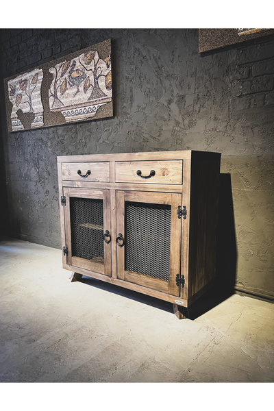 oldwooddesign Rustik Telli Dolap