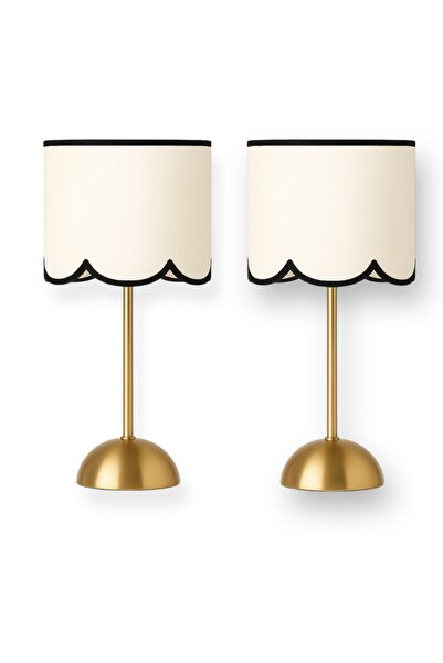 PALMA RIVA Lolly Gold Ayaklı 2li Masa Lambası