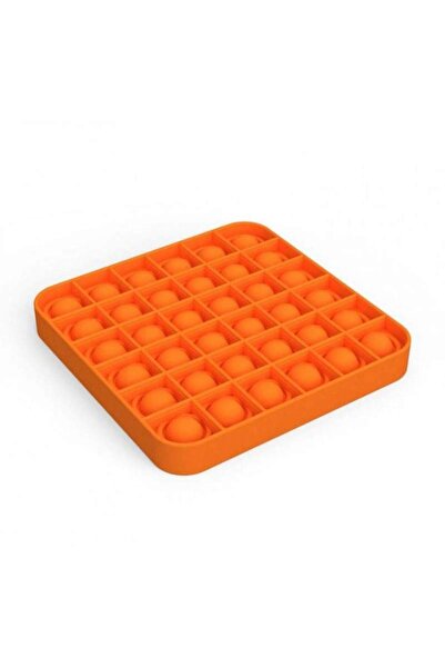 SIKS Jucărie senzorială cu bule de silicon Pop It Now, antistres, formă pătra...
