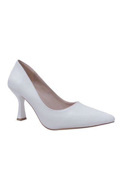 PUNTO White Anatomical Stiletto Heeled Shoes