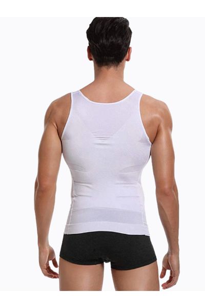 miresa Plus Men's Corset Undershirt Waist Chest Belly Tightening Firming Helps Maintain Upright Posture