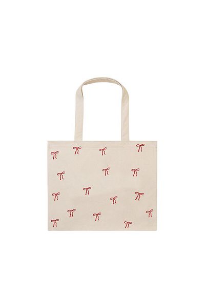 mononoke Lined Patterned Cloth Bag