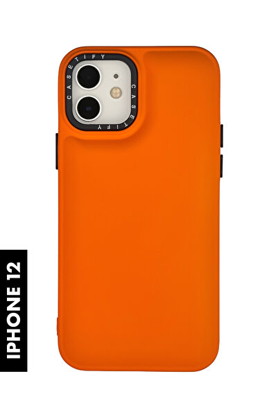 mooodcase iPhone 12 / 12 Pro Uyumlu Yumuşak Silikonlu Pillow Kılıf mchzr