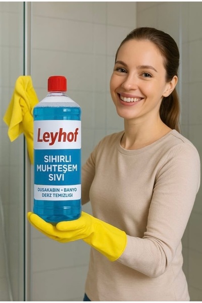 Leyhof Sihirli Muhteşem Sıvı Fayans Ve Duşakabin Temizleyici Nilem Glint Stop