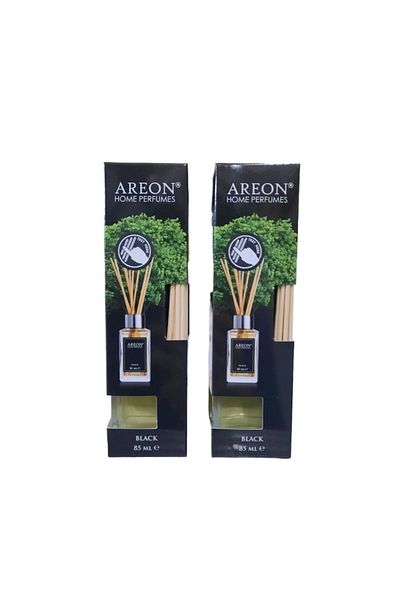 Areon Set 2 x Odorizant cu betisoare Areon Home Parfum 85 ml Negru
