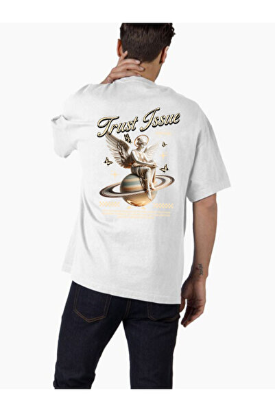 COMVİCHO تي شيرت كبير الحجم مطبوع بتصميم streetwear120 للجنسين