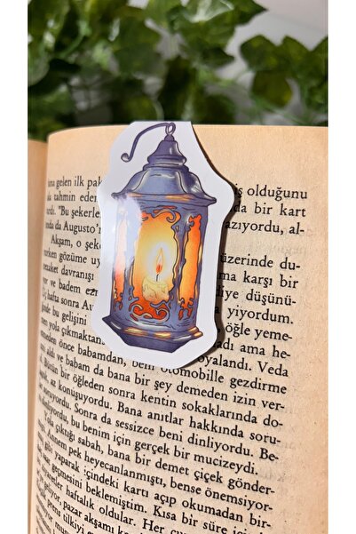 Handeto Kraft Lamp Themed Magnet Bookmark Magnet Bookmark