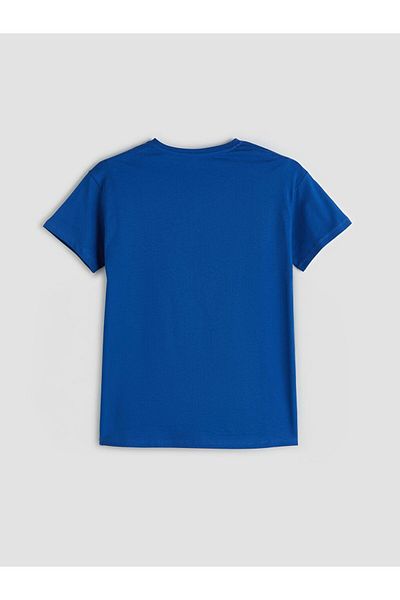 LC Waikiki Γυναικείο μπλουζάκι με στάμπα LCWAIKIKI Classic Crew Neck