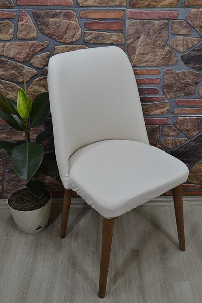 kılıfteks Large Oval Chair Cover Lakos Fabric