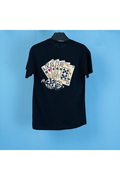 eg38 Tmb Dice Oversize T-Shirt Black