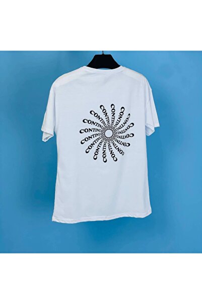 eg38 Countinuou Oversize T-Shirt White