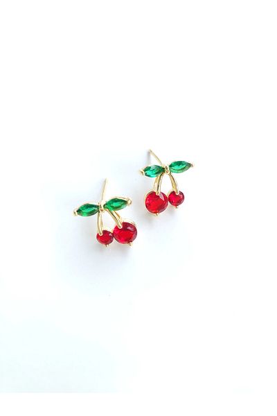1881 STORE Xuping Gold Cherry Earrings