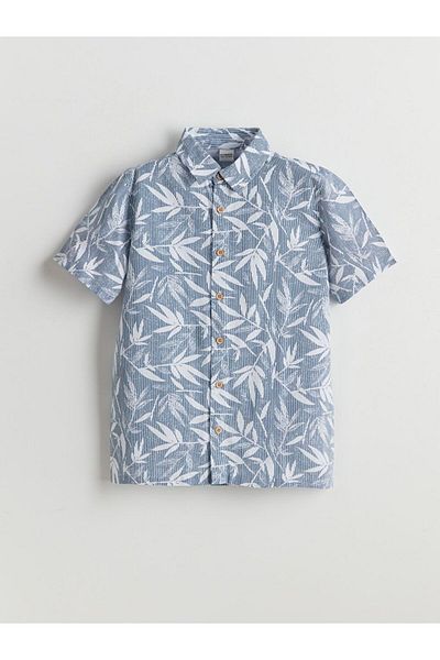 LC Waikiki Lcw Kids Short Sleeve Boy's Shirt and Shorts