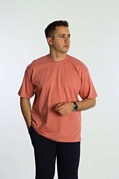 eg38 Kral23 Plain Ovr T-Shirt σε σκόνη