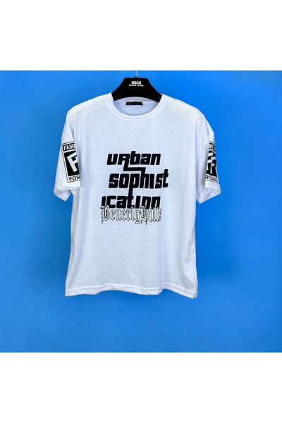 eg38 Tmb Urban Oversize T-Shirt White