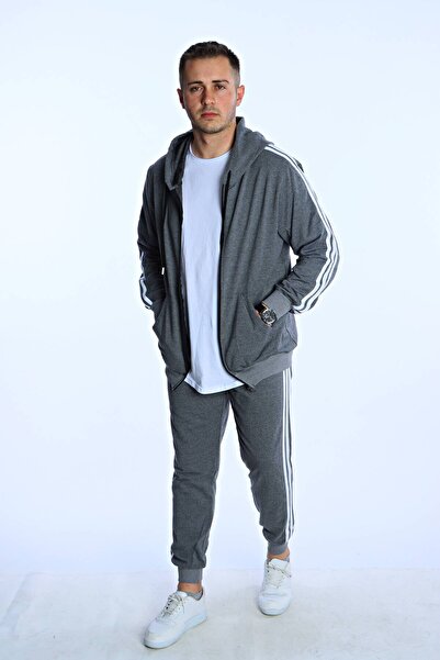 eg38 Tmb ριγέ φόρμα με φερμουάρ καπνιστή