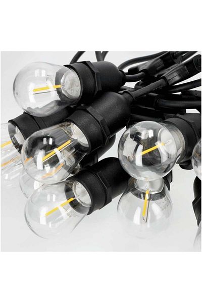 Kobi Ghirlandă luminoasă, 20 becuri de 1W incluse, 10 m, lumină caldă (2700 K)