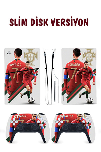 KT Decor Ronaldo Playstation 5 Full Sticker Kaplama Seti