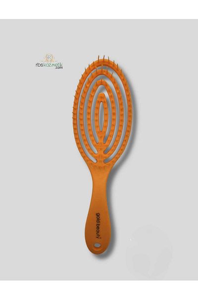 Gold Beauty Hair Lightening Comb Orange