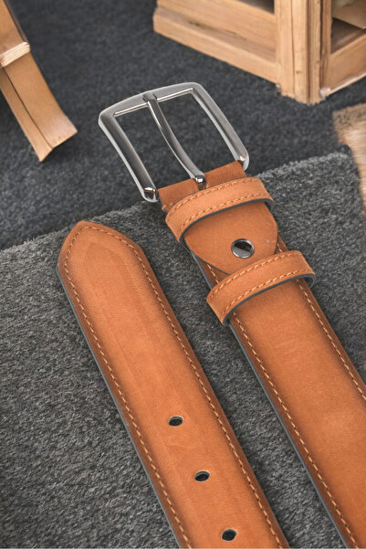 DeepSEA Ανδρική ζώνη μαύρης 4 cm πλάτος Suede Ζώνη Αθλητική Ζώνη Faux Suede 2402643