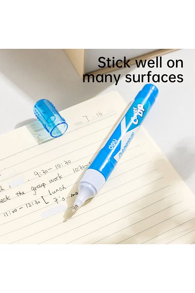Deli EH402-MT 8 mL Precision Correction Pen – ideal for flawless edits & clean paperwork