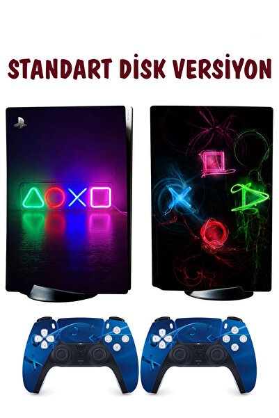 KT Decor Sanatsal Kontroller Playstation 5 Full Sticker Kaplama Seti
