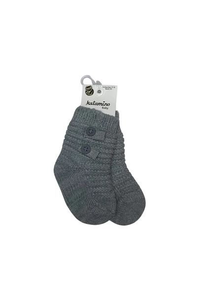 Artı Mrpurple Katamino Büke Aks Baby Girl Socket Socks K45091 Assortment