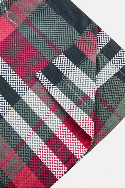 Nautica Double Checkered Bedsheet Set, Multicolor