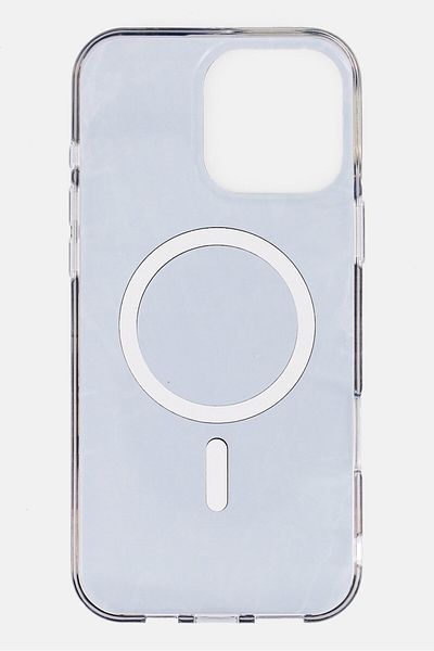 Guess iPhone 16 Pro Max Marble Print Hard Phone Case, Black