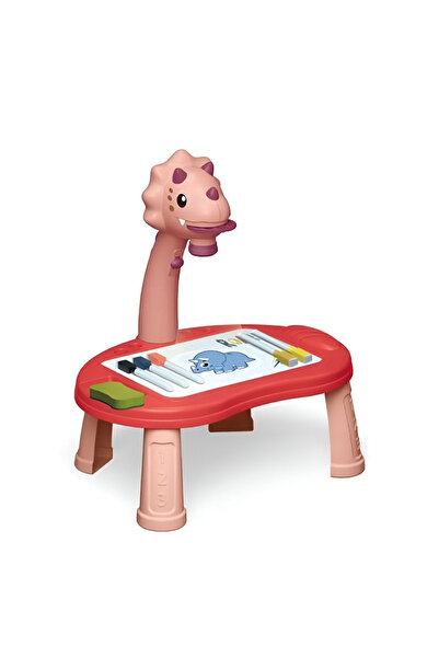 rexa مجموعة لعب إبداعية مع ديناصور لعبة وحامل ولوحة عرض