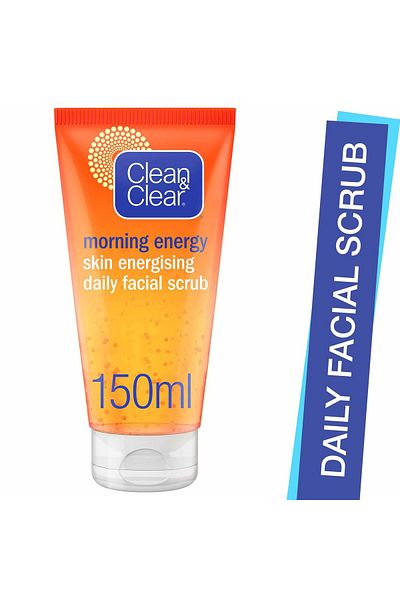Clean & Clear Daily Facial Scrub Morning Energy Skin Energising 150 ml
