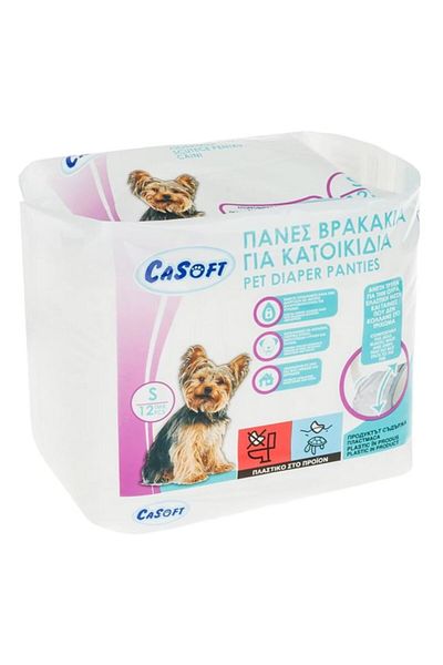 OEM Scutece tip Pantaloni pentru Animale de Companie (Small) 39x30cm - 12buc