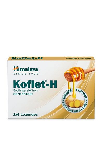 Himalaya معينات الزنجبيل من كوفليت-إتش - عبوة من 12 قطعة