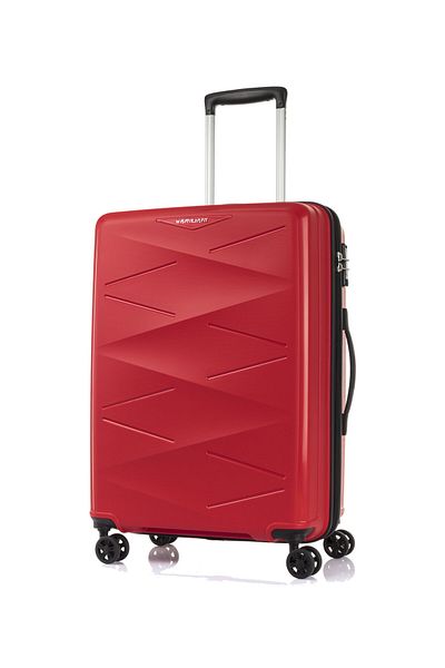 kamiliant TRIPRISM 3 PCS SET (55 + 68 + 79 CM) HARD Luggage RED