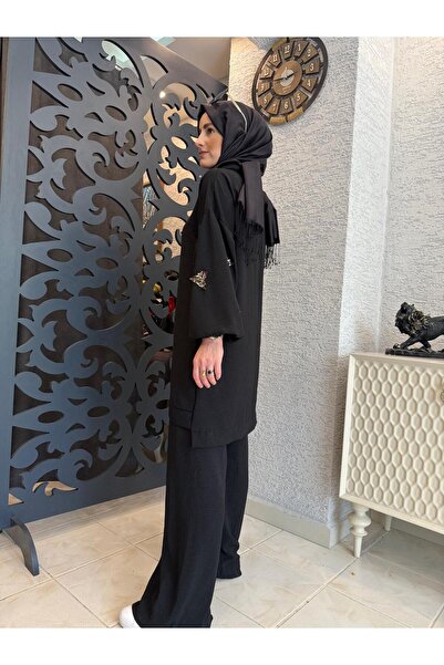 AYSUN AYDEMİR Yazlik Black Aerobin Tested Double Set