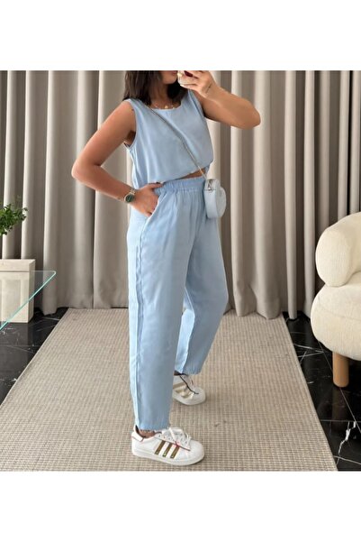 Rouge Modal Suspender Suit