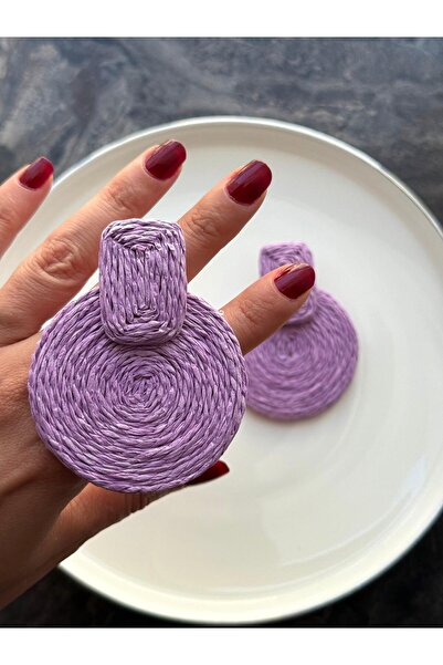 Nera Accessories Hasır Küpe