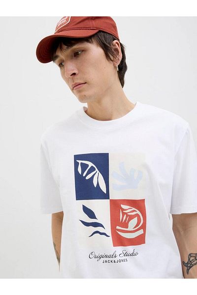 Jack & Jones Graphic Print Short Sleeve T-Shirt