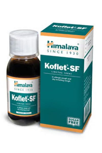 Himalaya شراب كوفليت-إس إف للسعال الخالي من السكر - 100 مل