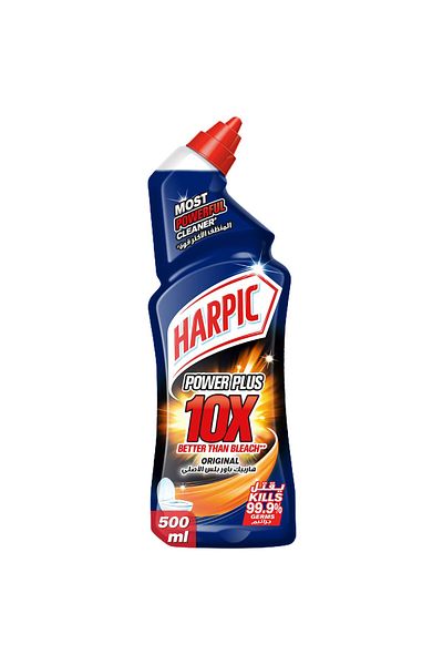 Harpic Original Power Plus 10X Most Powerful Toilet Cleaner 500 ml